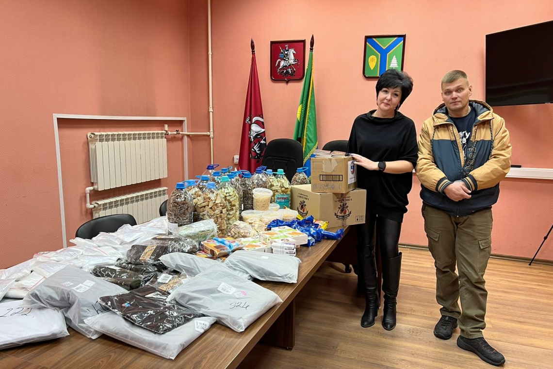 Очередная партия гуманитарной помощи собрана.