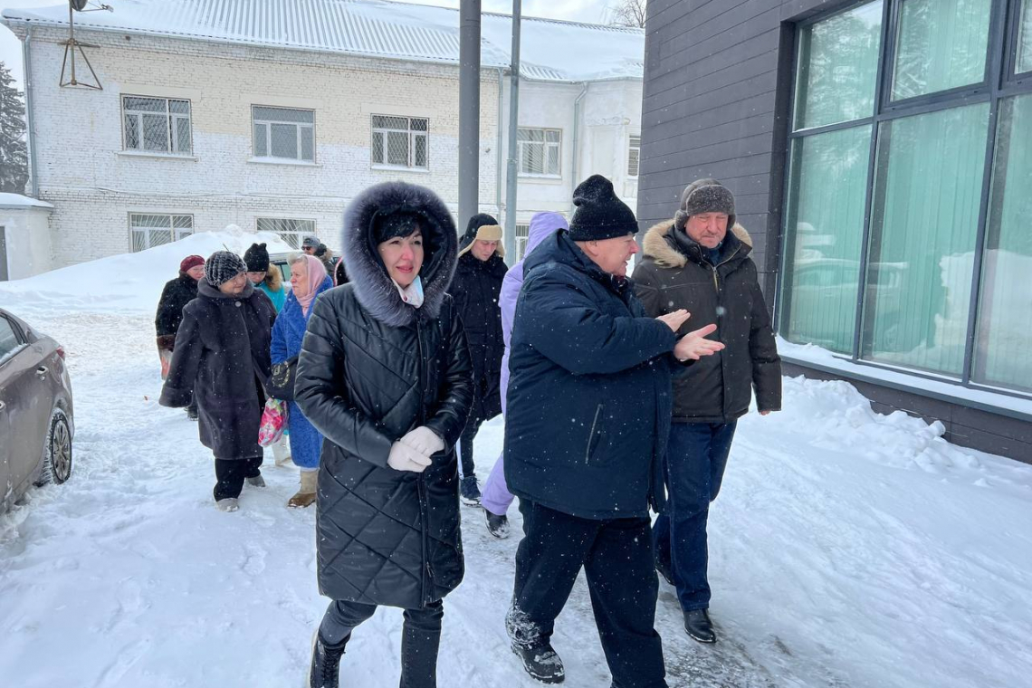 21 февраля состоялся традиционный обход территории главой управы района Восточный А.П. Хрулёвым в поселке Акулово